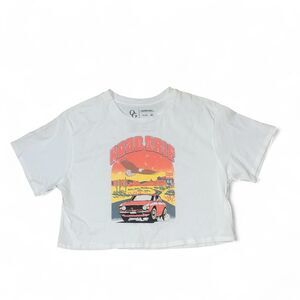 Organic Generation Women's Road Trip Crop Tshirt SZ L
